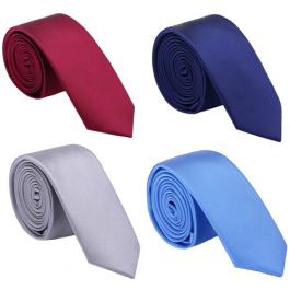  2'' Solid Color Slim Necktie