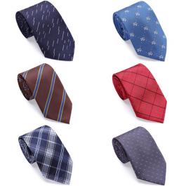 Mens Necktie Polyester Silk