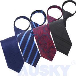 Skinny Zipper Necktie